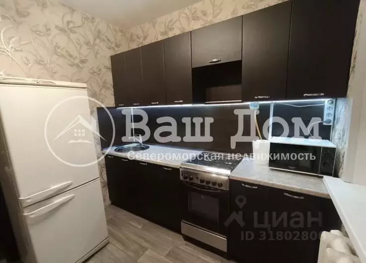 1-к кв. Мурманская область, Североморск ул. Саши Ковалева, 1 (31.0 м) - Фото 0