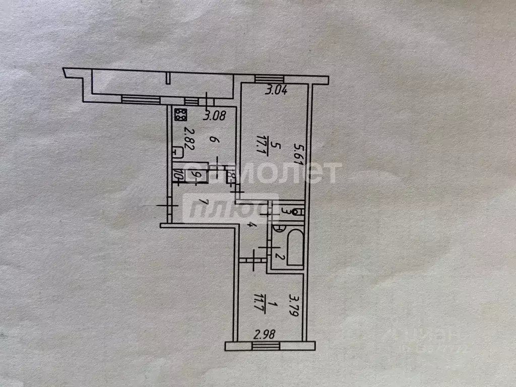 2-к кв. Владимирская область, Владимир ул. Фатьянова, 26 (53.0 м) - Фото 1