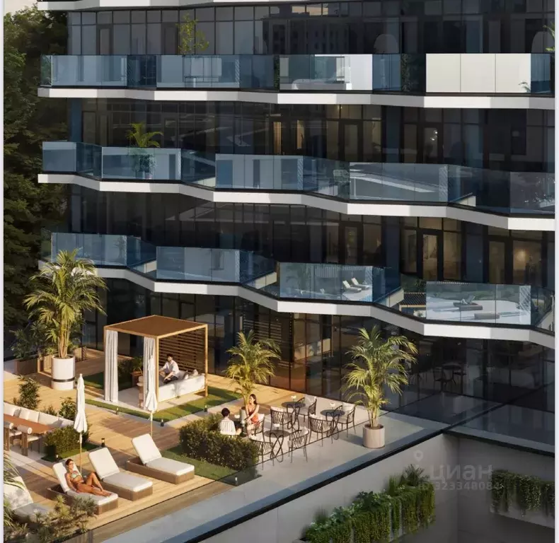 Студия Крым, Алушта ул. Октябрьская, 10 (34.4 м) - Фото 2