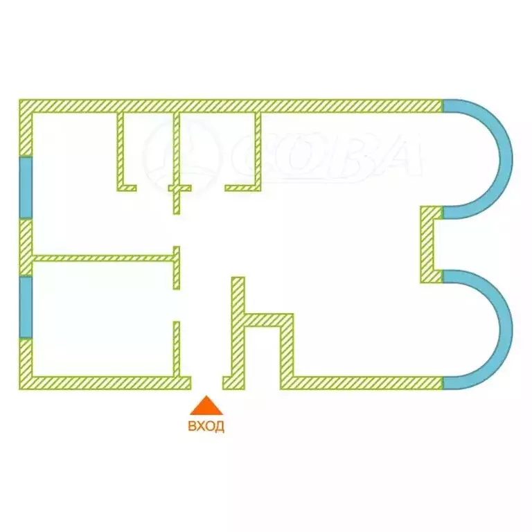 3-комнатная квартира: Махачкала, проспект Имама Шамиля, 35 (105 м) - Фото 2