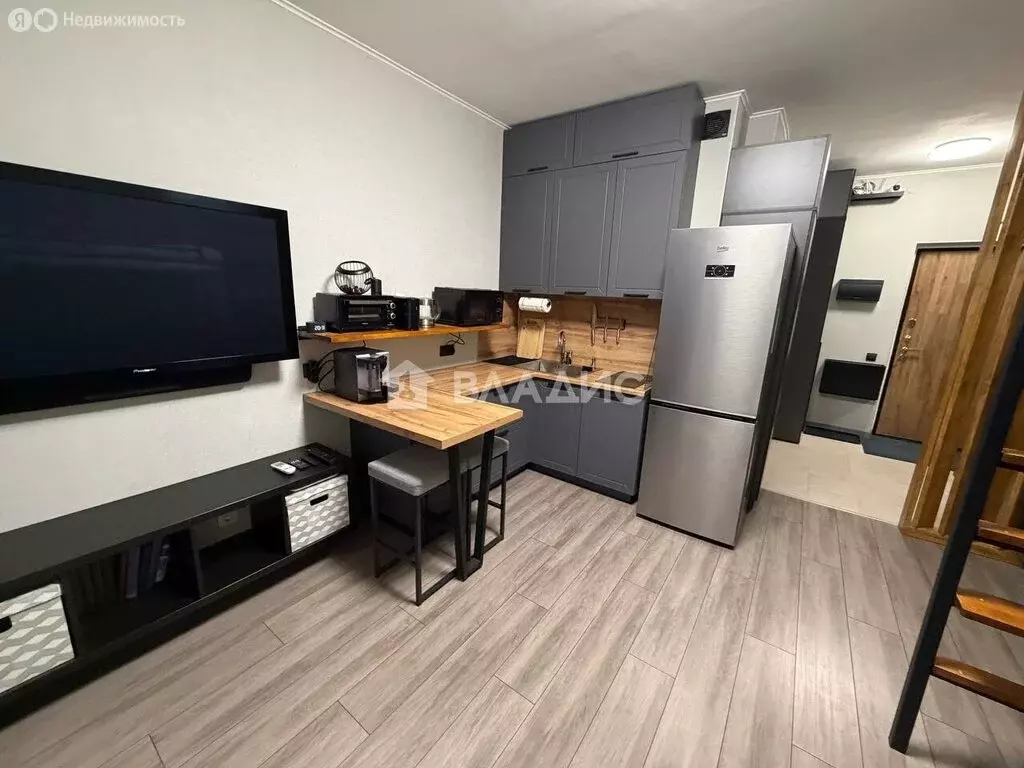 Квартира-студия: посёлок городского типа Мирный, Крымская улица, 8 ... - Фото 1