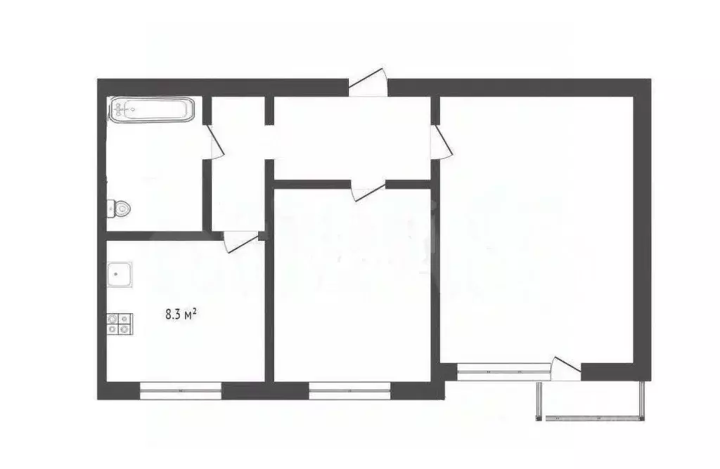 2-к кв. Московская область, Химки ул. Марии Рубцовой, 1к1 (54.3 м) - Фото 0