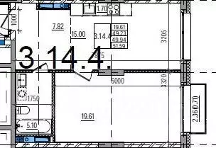 1-к кв. Омская область, Омск ул. Б.Г. Шаронова, 9 (51.6 м) - Фото 1