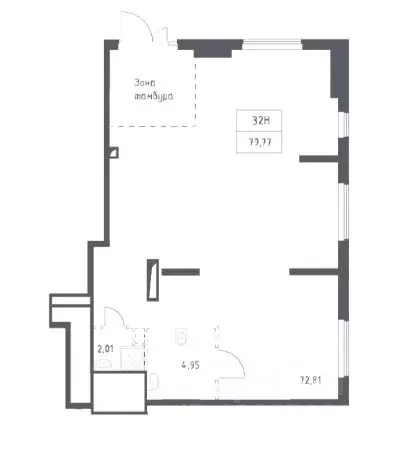 Торговая площадь в Москва ул. Любучанская, 1 (79 м) - Фото 2
