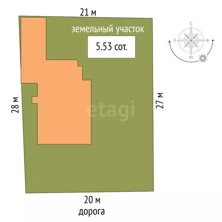 Дом в Евпатория, СТ Дружба, улица 3-я Аллея (106 м) - Фото 2