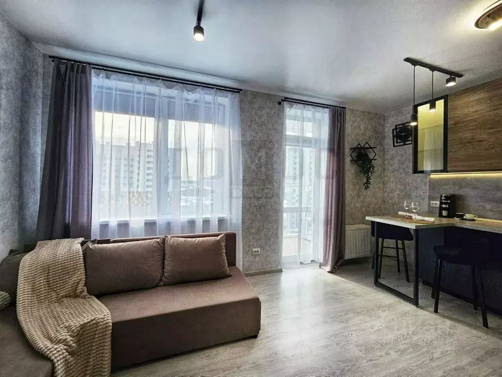 Студия Свердловская область, Екатеринбург ул. Рябинина, 18/3 (25.8 м) - Фото 1