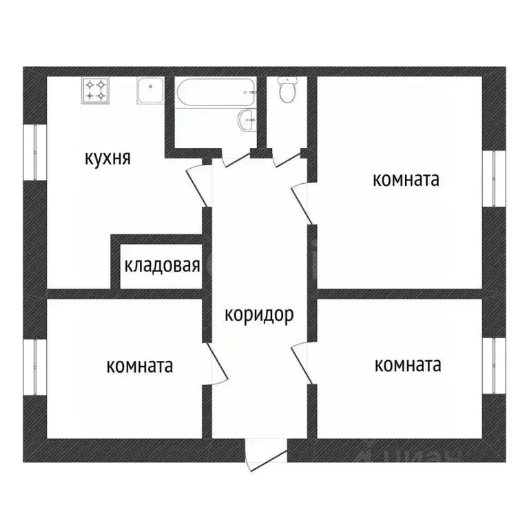 Дом в Курганская область, Кетовский муниципальный округ, Солнечная ... - Фото 2