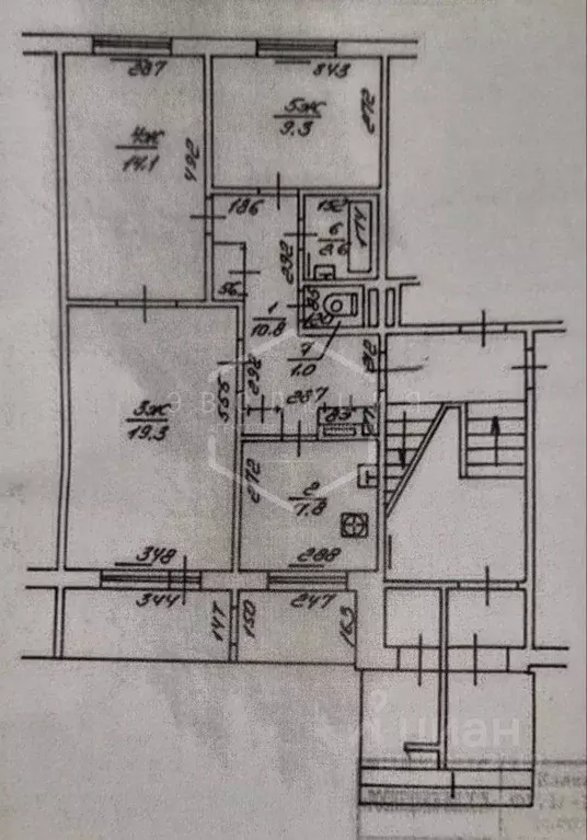 3-к кв. Калининградская область, Калининград ул. Старшего Лейтенанта ... - Фото 2