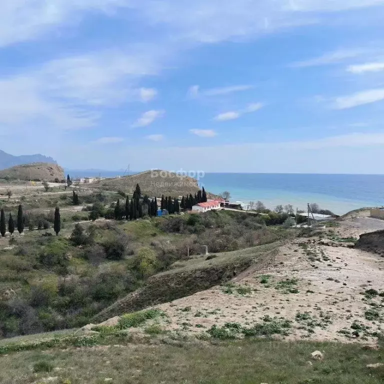 Участок в Крым, Судак муниципальный округ, с. Прибрежное ул. Береговая ... - Фото 1