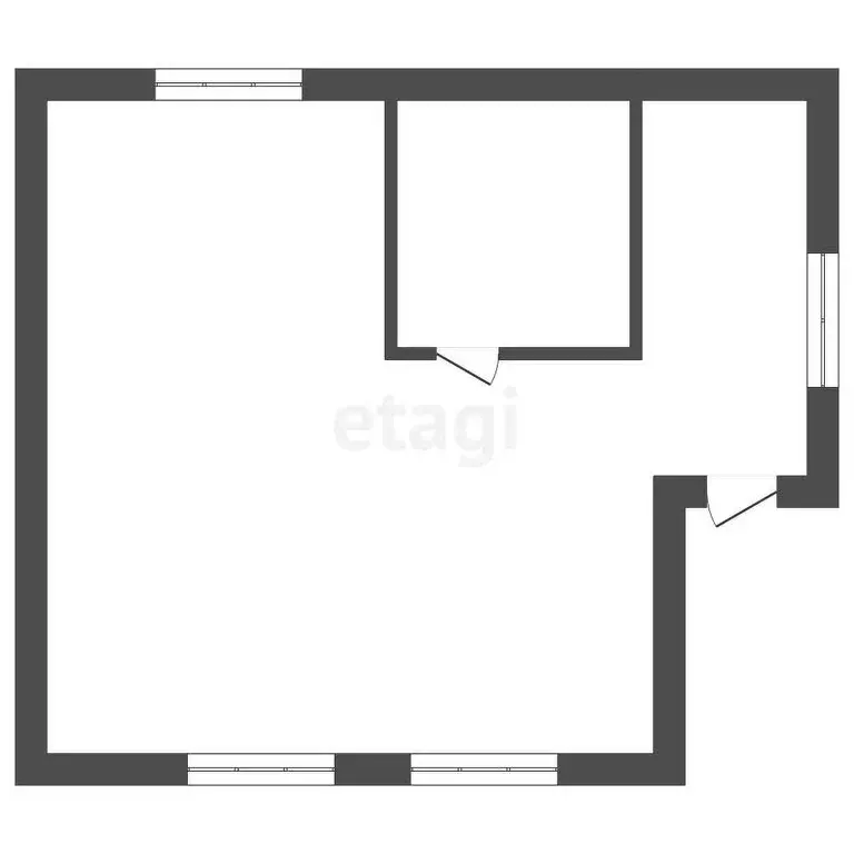 Дом в село Репное, улица имени Н.З. Тремасова (83.7 м) - Фото 2