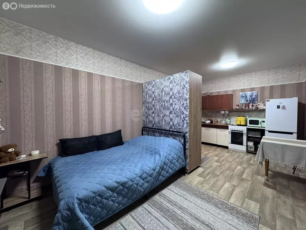 Квартира-студия: Тюмень, проезд Геологоразведчиков, 44 (29.2 м) - Фото 2