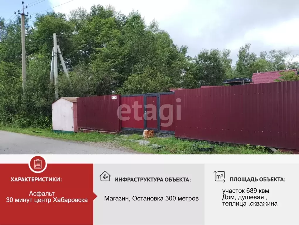 Дом в Хабаровский край, Хабаровский район, Звездочка СНТ ул. 2-я (32 ... - Фото 1