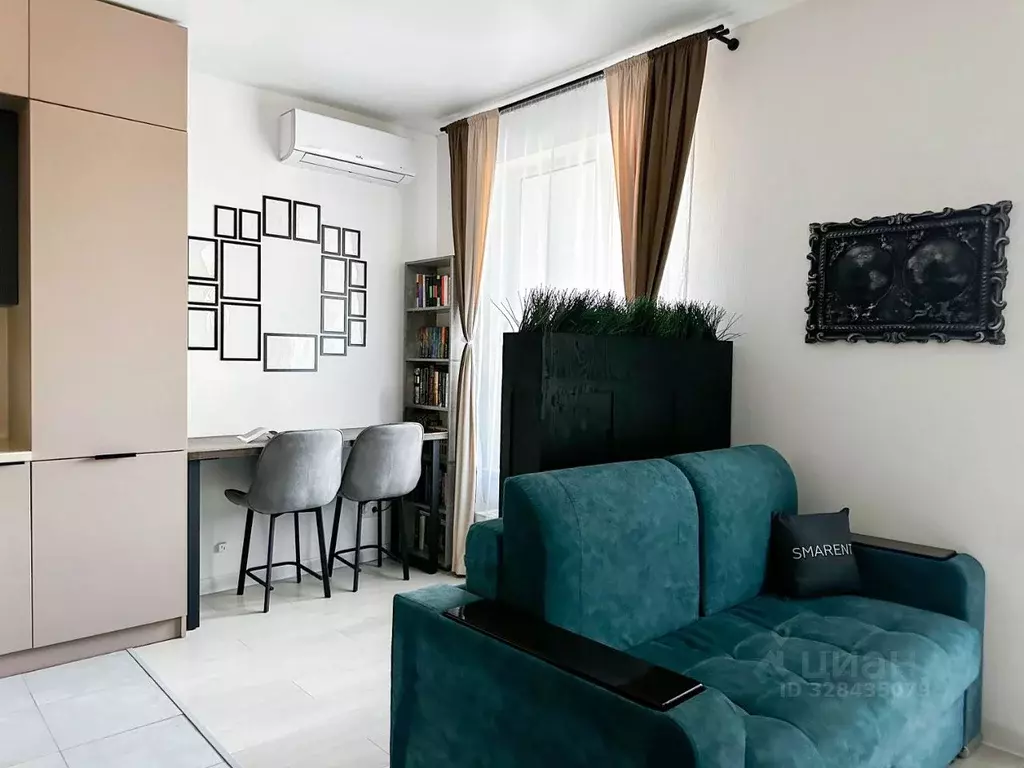 Студия Московская область, Одинцово Микрорайон Клубничное Поле, 4 ... - Фото 2