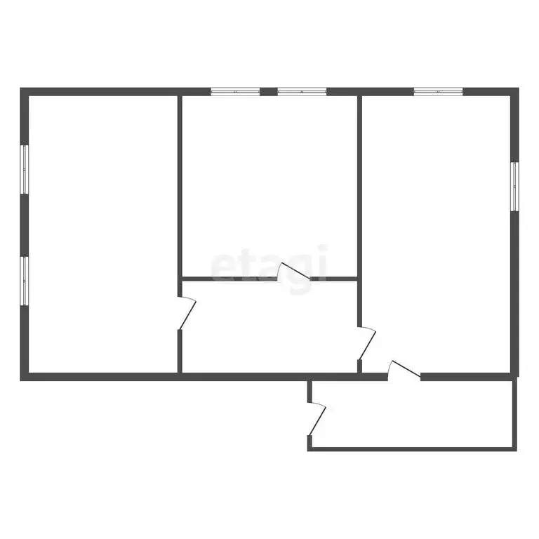 Дом в село Большеникольское, Восточная улица (42 м) - Фото 1