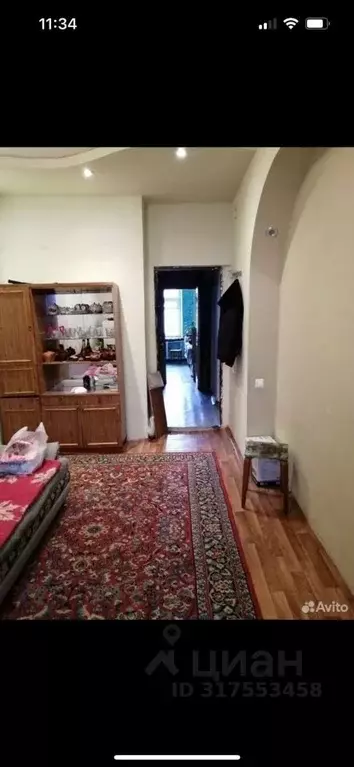 Комната Башкортостан, Уфа ул. Калинина, 13 (14.3 м) - Фото 0