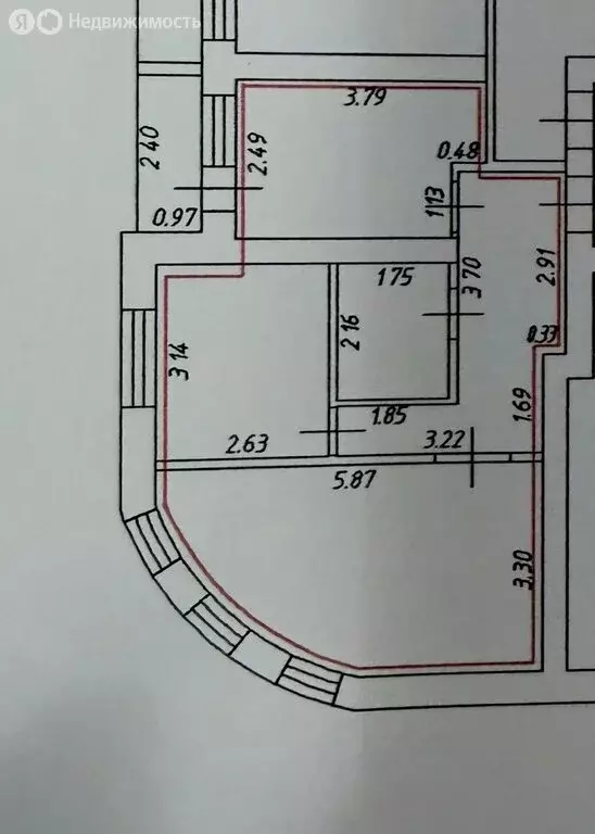 2-комнатная квартира: Кохма, проспект Героев, 1 (48.45 м) - Фото 2
