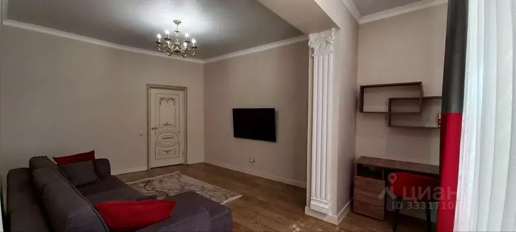 2-к кв. Кабардино-Балкария, Нальчик ул. Тлостанова (72.43 м) - Фото 2