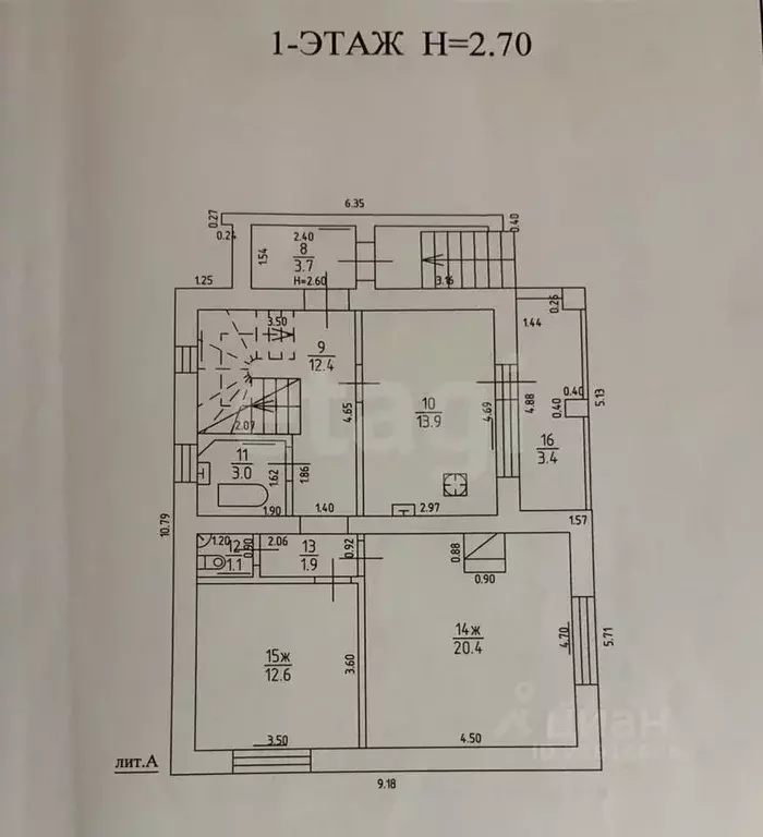 Дом в Калининградская область, Советск ул. Чапаева, 3В (200 м) - Фото 2