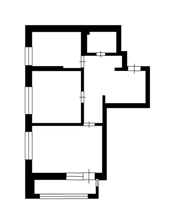 2-комнатная квартира: Новосибирск, Октябрьская улица, 17 (74.43 м) - Фото 0