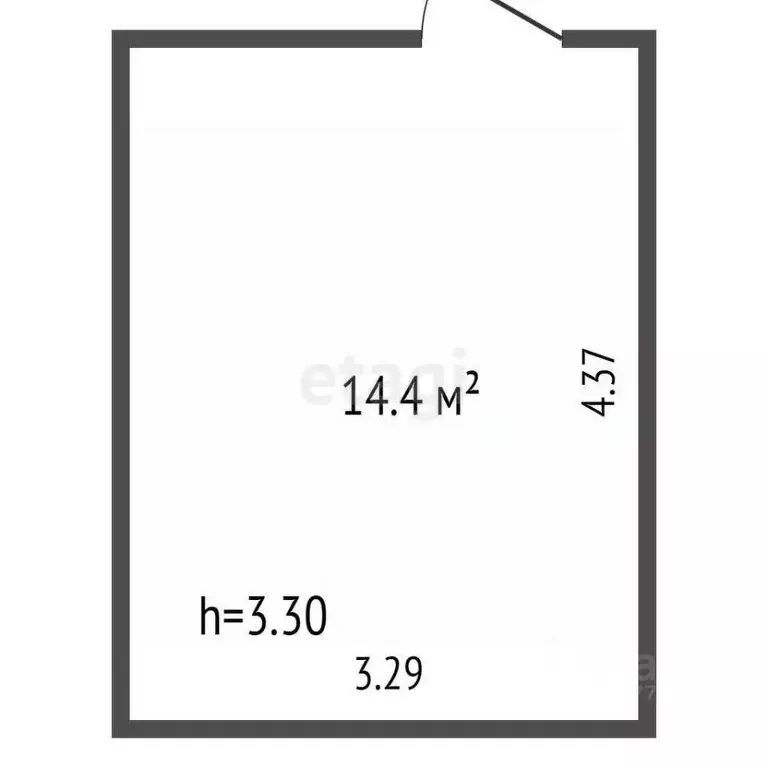 Офис в Ямало-Ненецкий АО, Новый Уренгой Юбилейная ул., 5 (14 м) - Фото 1