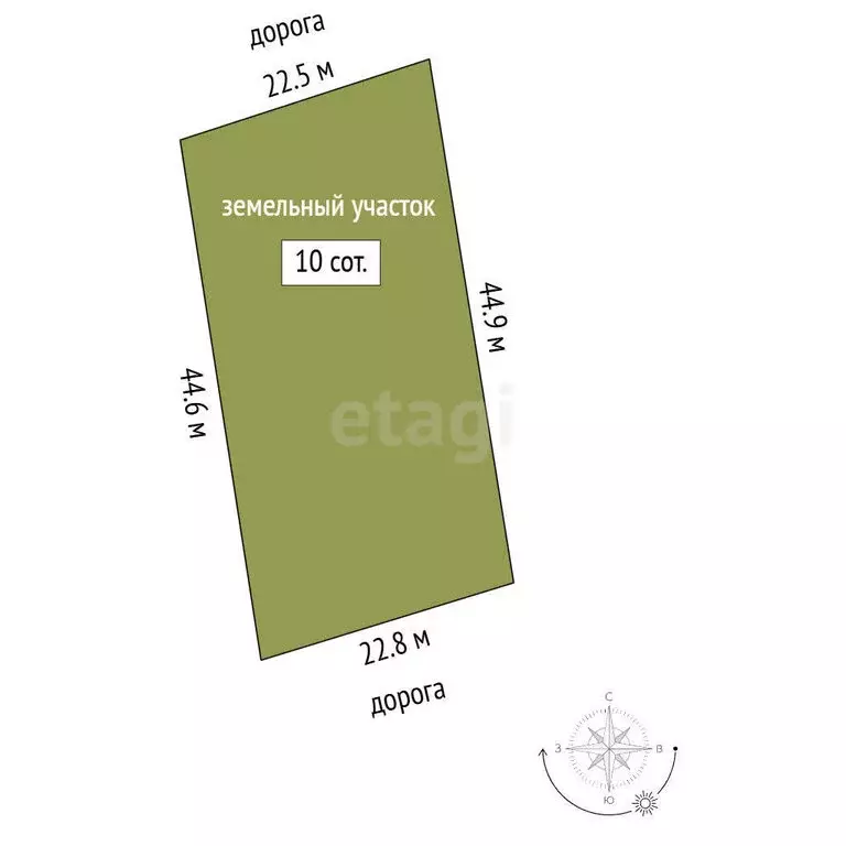 Участок в Якутск, микрорайон Тускул (10 м) - Фото 1