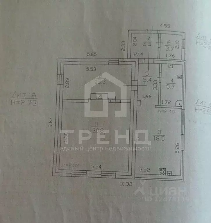 Дом в Ленинградская область, Лужский район, Заклинское с/пос, д. Слапи ... - Фото 2