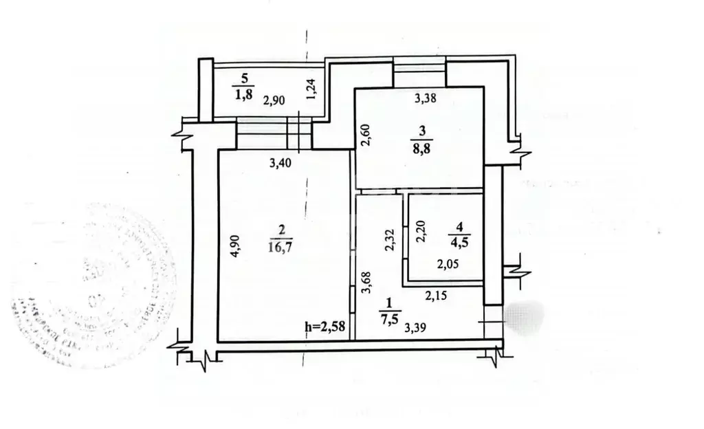 1-к кв. Забайкальский край, Чита ул. Усуглинская, 8 (39.3 м) - Фото 1