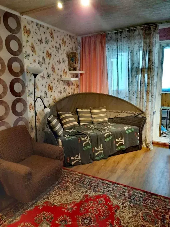 1-к кв. Нижегородская область, Нижний Новгород Подворная ул., 5 (34.9 ... - Фото 1
