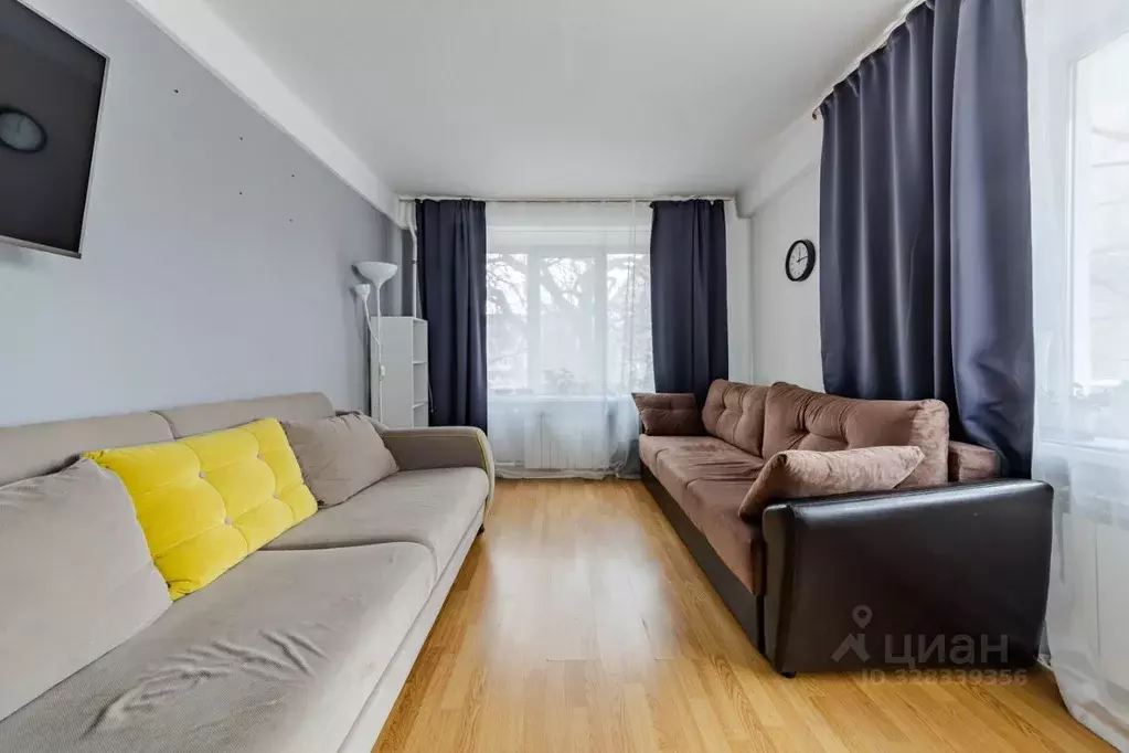 2-к кв. Санкт-Петербург ул. Бабушкина, 103 (41.8 м) - Фото 1