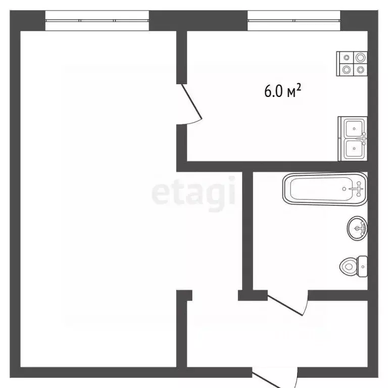 1-к кв. Московская область, Воскресенск Лопатинский мкр, ул. ... - Фото 1