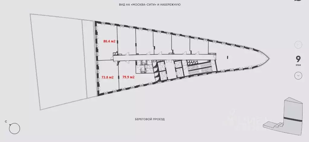 Офис в Москва ул. Заречная, вл6/1 (234 м) - Фото 1