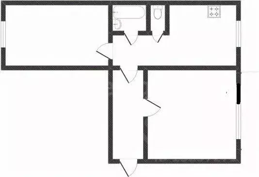 2-к кв. Свердловская область, Горноуральский муниципальный округ, с. ... - Фото 2