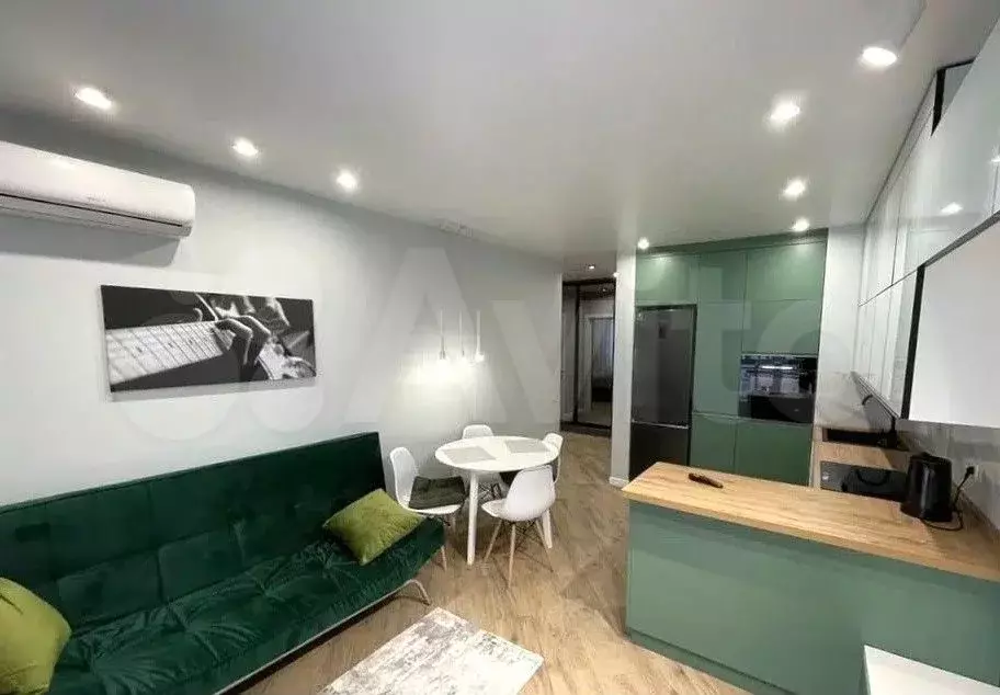 1-к. квартира, 50 м, 7/19 эт. - Фото 1