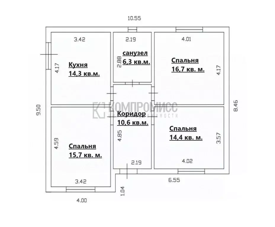 Дом в Краснодарский край, Северский район, Ильское городское ... - Фото 1