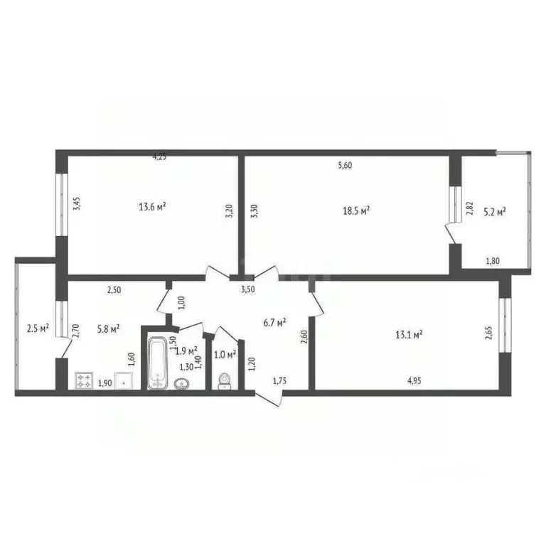 3-к кв. Краснодарский край, Геленджик городской округ, с. Кабардинка ... - Фото 2