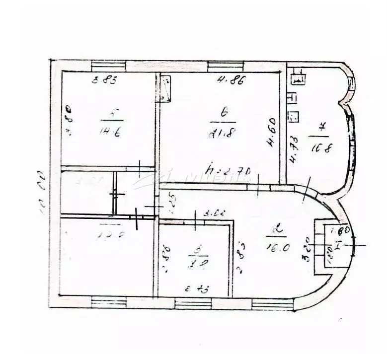 Дом в Крым, Симферополь ул. Меркезий, 10 (107 м) - Фото 2