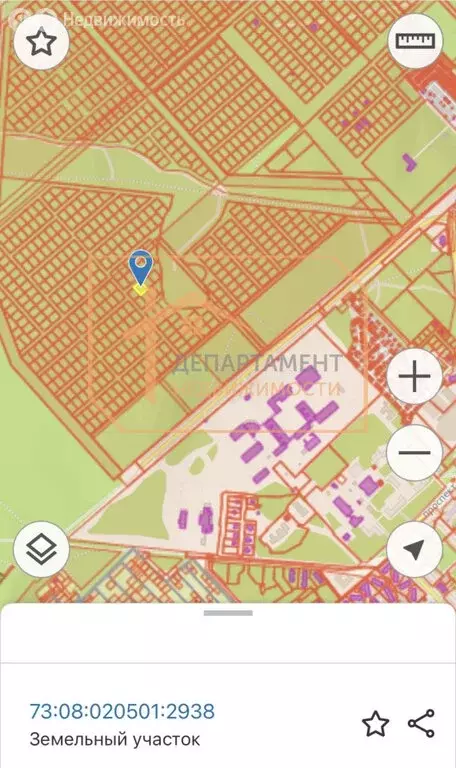 Участок в Димитровград, улица Курчатова (10 м) - Фото 1