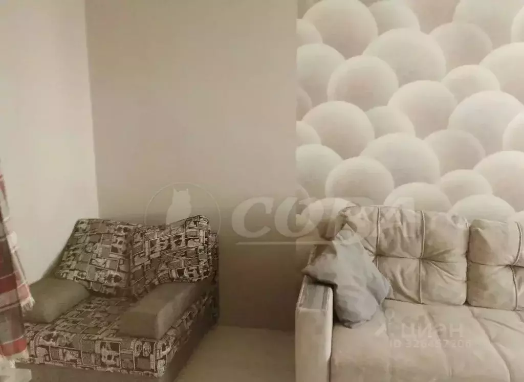 1-к кв. Тюменская область, Тюменский муниципальный округ, д. Патрушева ... - Фото 2