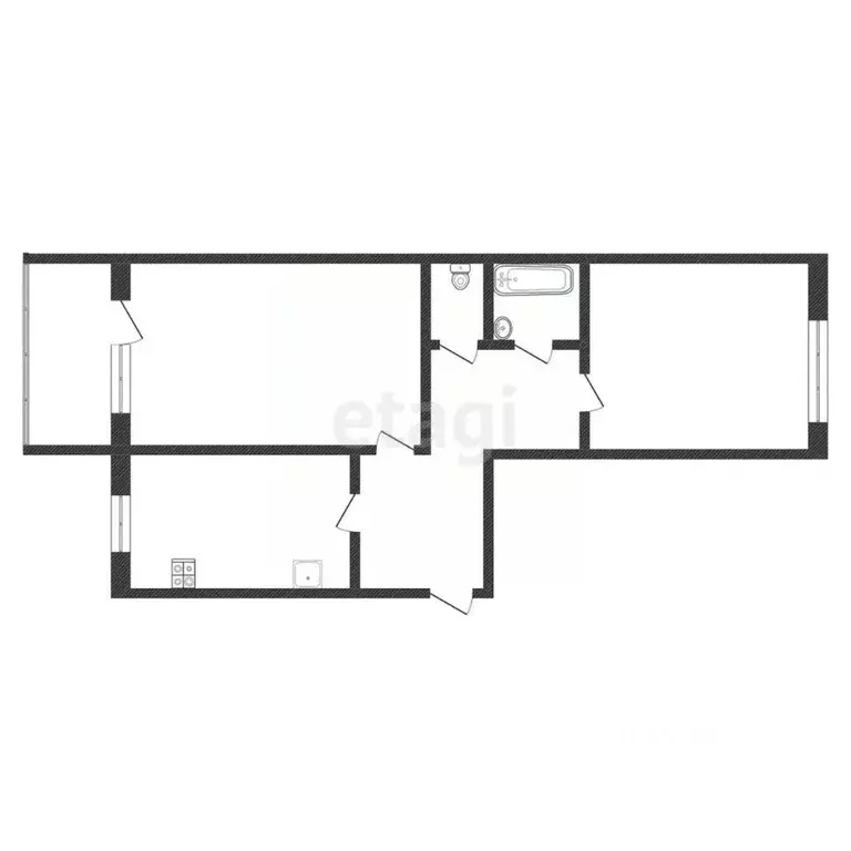 2-к кв. Нижегородская область, Нижний Новгород ул. Богородского, 8к1 ... - Фото 1
