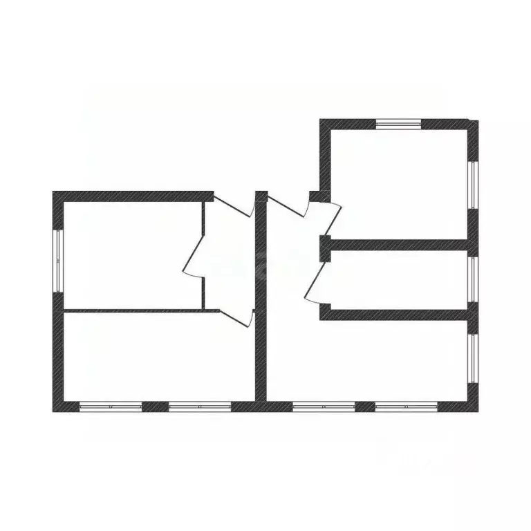 Дом в Белгородская область, Волоконовка рп ул. Быкановой, 76 (52 м) - Фото 2