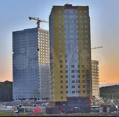 1-к. квартира, 32 м, 6/23 эт. - Фото 1