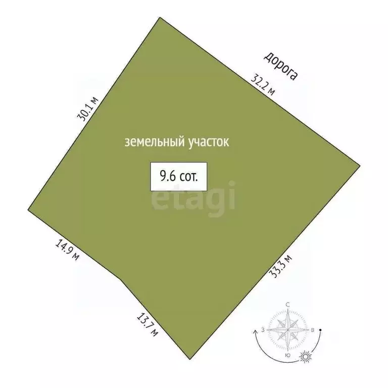 Дом в Саха (Якутия), Якутск Стрела-1 ДСК,  (53 м) - Фото 2