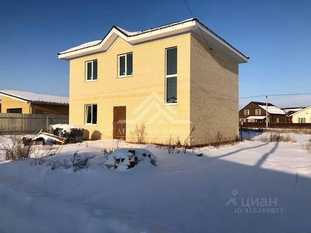 Дом в Татарстан, Лаишевский район, с. Сокуры ул. Яркая, 13 (130 м) - Фото 1