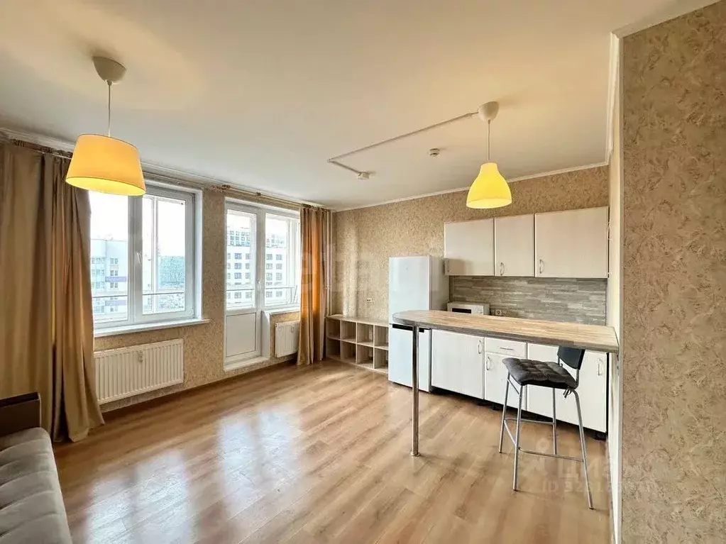 Студия Ленинградская область, Мурино Всеволожский район, просп. ... - Фото 1