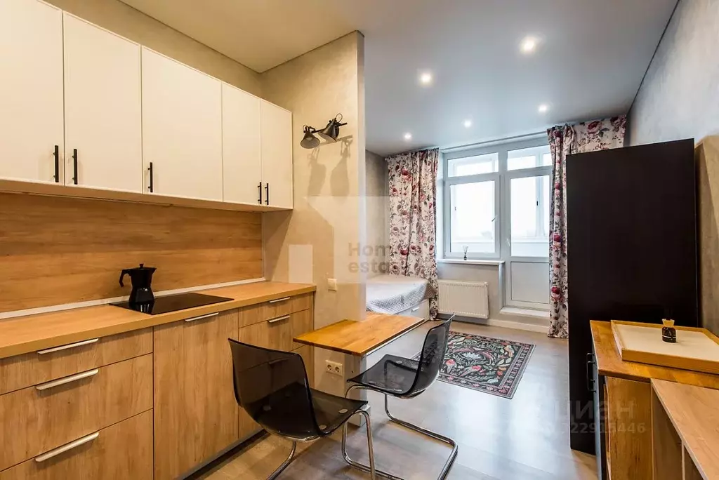 Студия Московская область, Балашиха Салтыковка мкр, Школьная ул., 13 ... - Фото 1