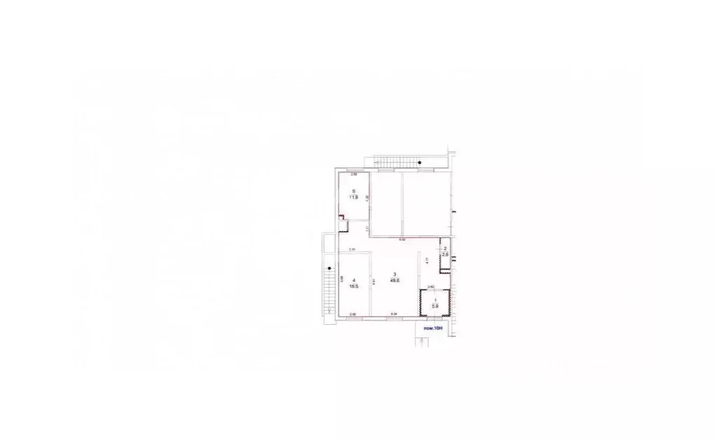 Помещение свободного назначения в Москва ул. Коминтерна, 12 (87 м) - Фото 1