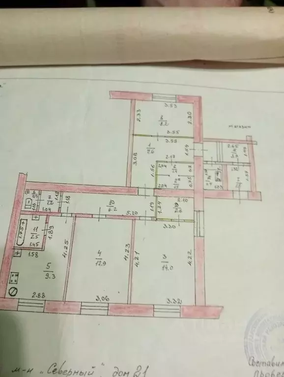 3-к кв. Тамбовская область, Тамбов городской округ, пос. Строитель, ... - Фото 2