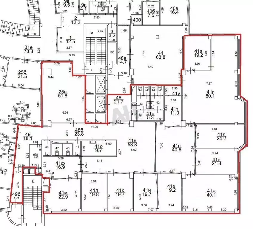 Помещение свободного назначения в Москва Летниковская ул., 10С4 (569 ... - Фото 2