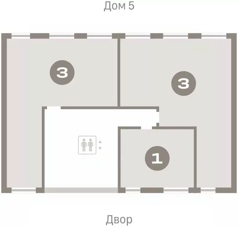 3-к кв. Свердловская область, Екатеринбург Академический мкр, 19-й ... - Фото 1