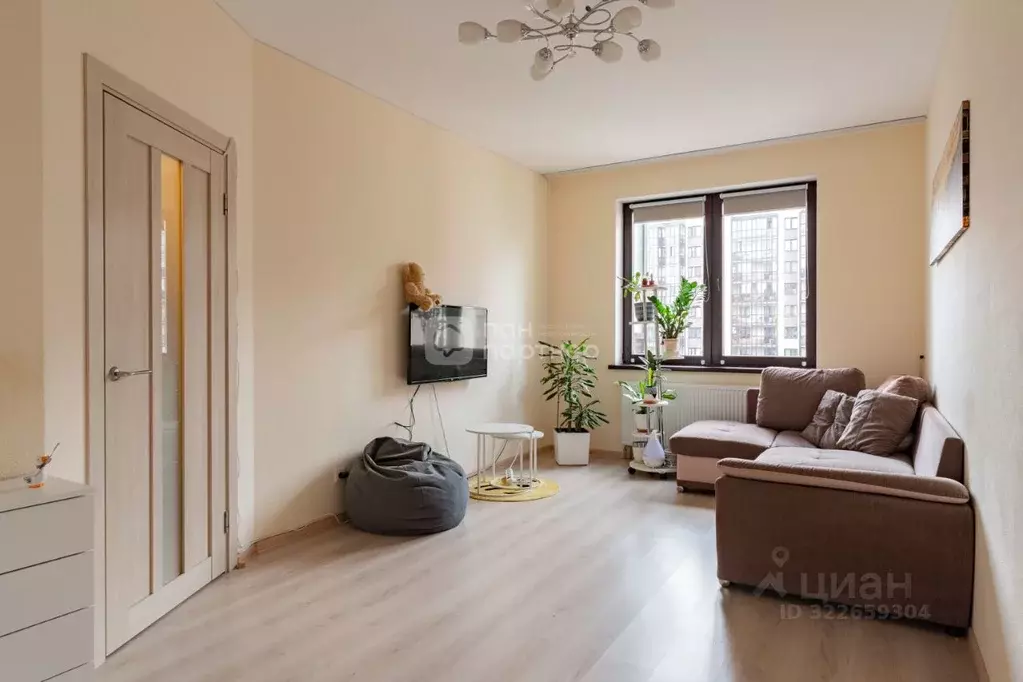 1-к кв. Ленинградская область, Мурино Всеволожский район, бул. ... - Фото 2